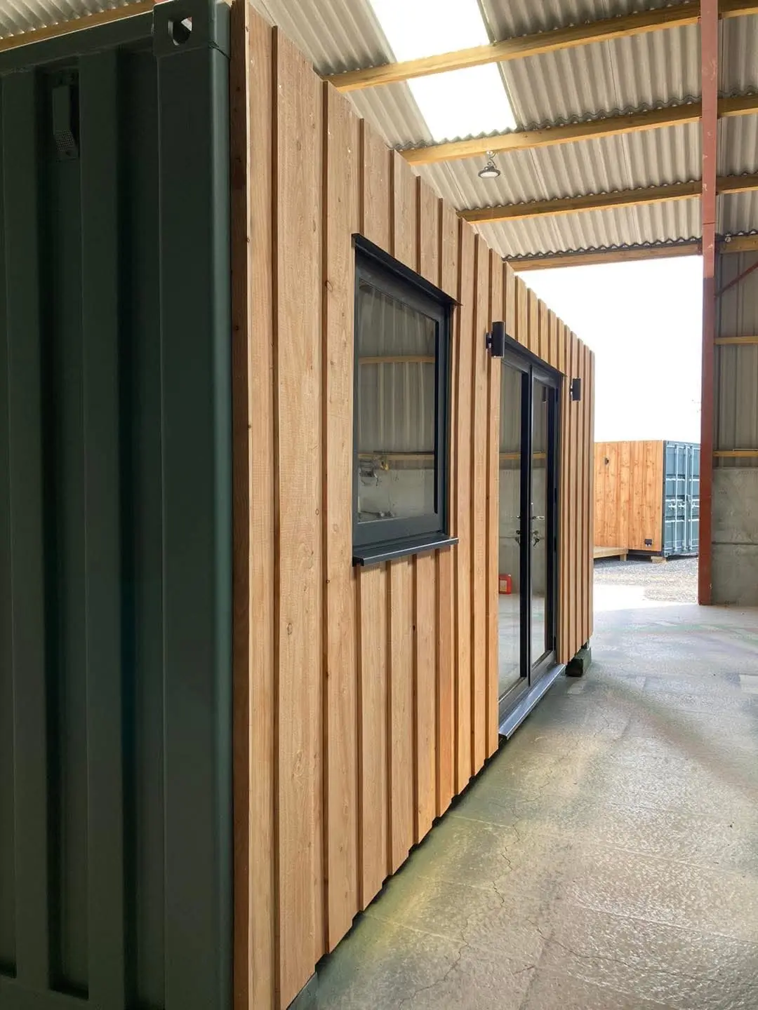 Shipping Container Garden Room